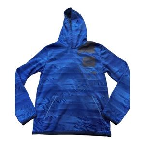 𝅺UNDER Armour Hoodie Youth XL Coldgear Long Sleeve Blue Loose